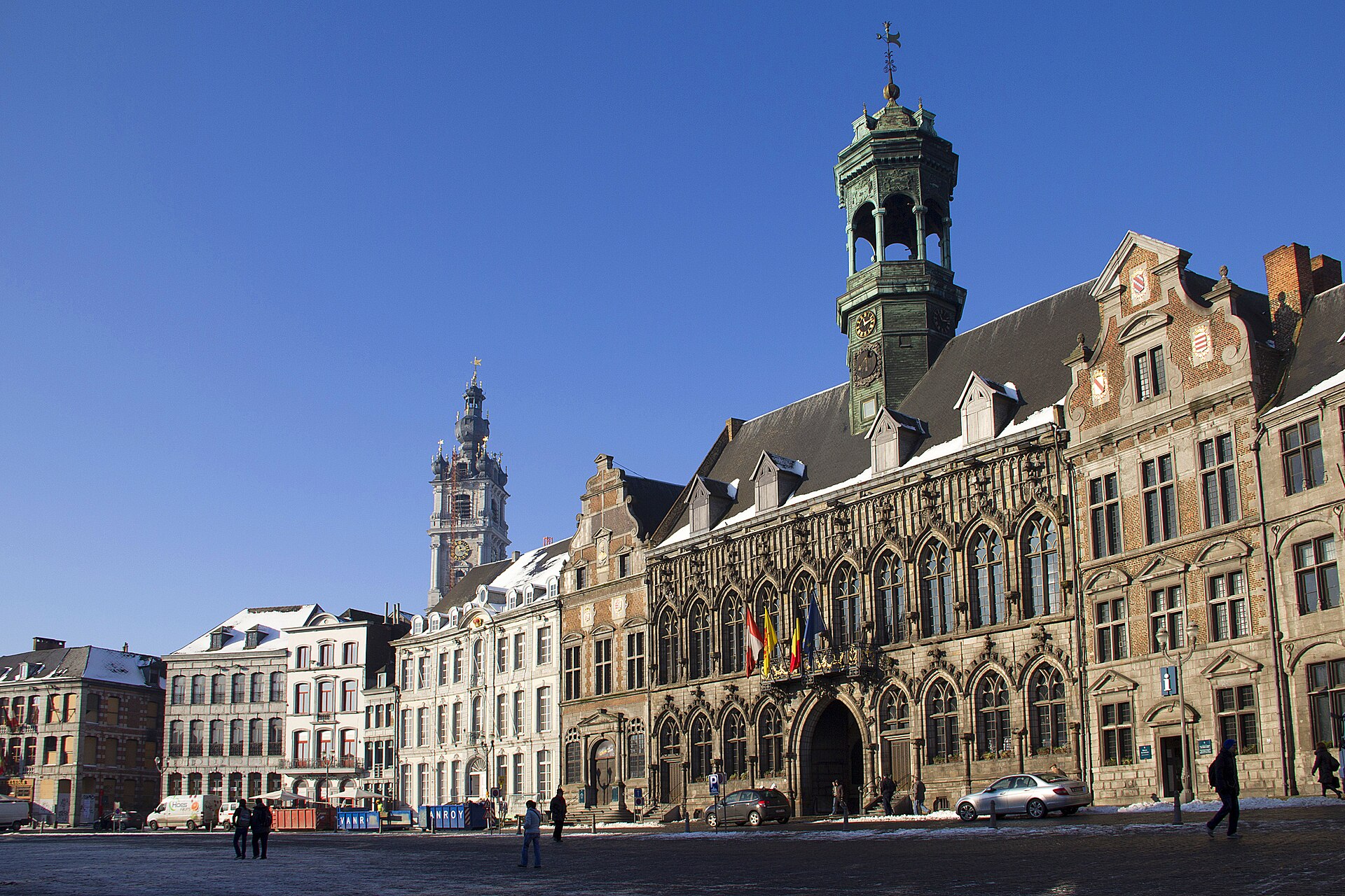 Grand-Place de Mons - société de désinfection à Mons