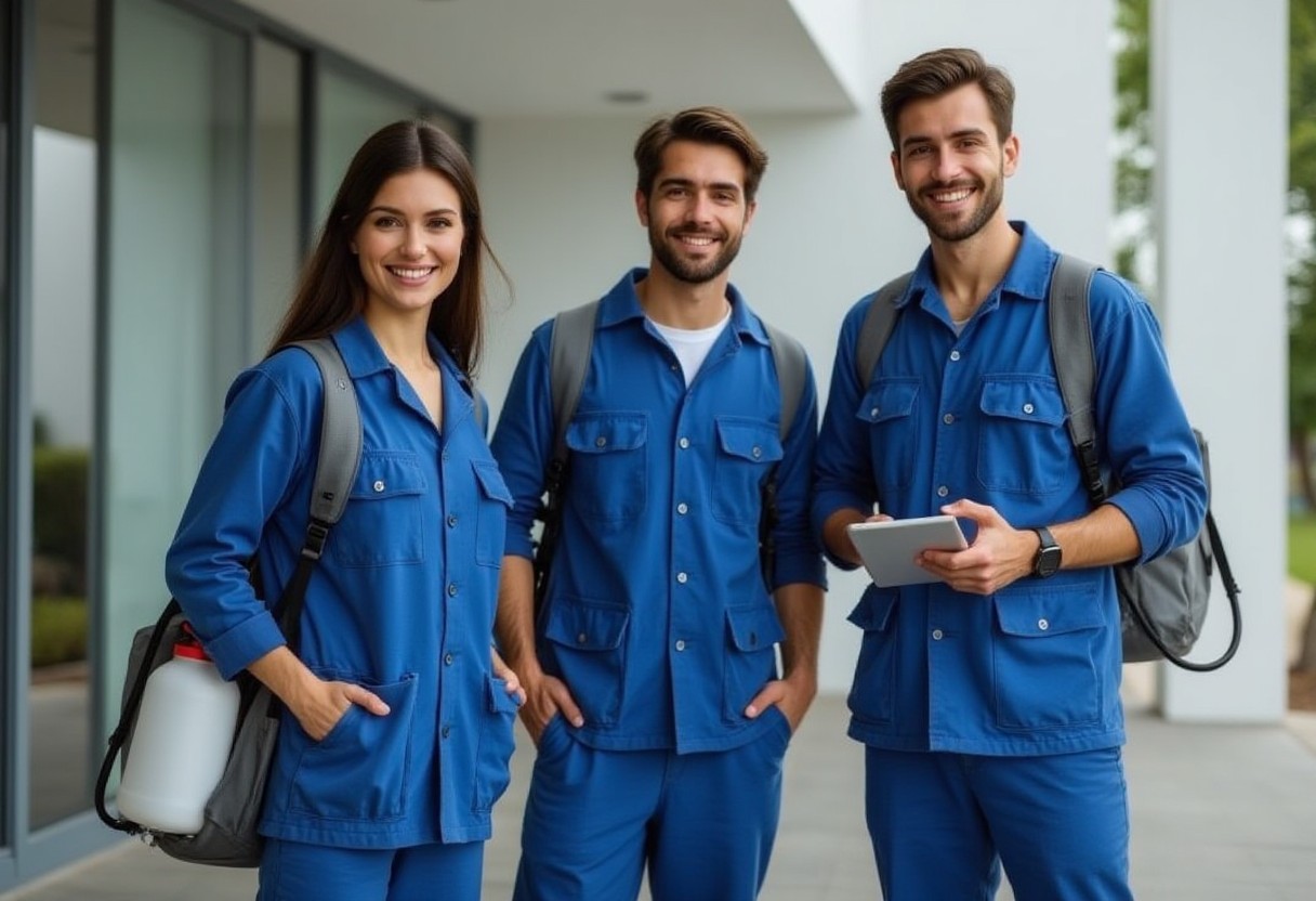 Équipe de techniciens CoplaClean — élagage et abattage